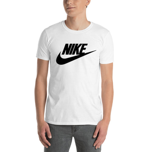 Nike T shirt Nike Logo T shirt White Half Sleeve Cotton T shirt for men