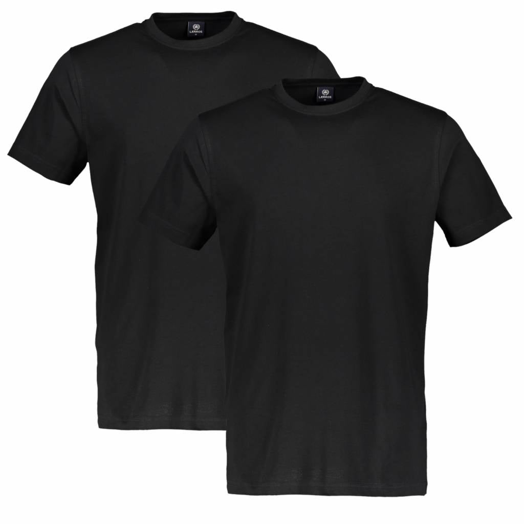 multipack of 2 black t shirts for women pure cotton