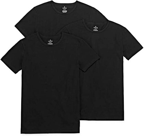 Black cotton t shirts for women multipack of 3