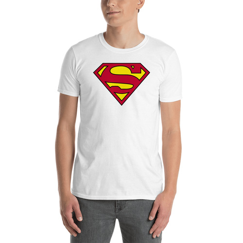 superman t shirt white for men