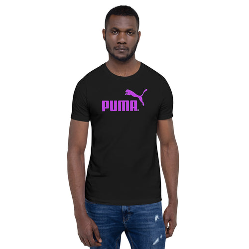 puma t shirt Branded t shirt puma t shirt half sleeve in black and white