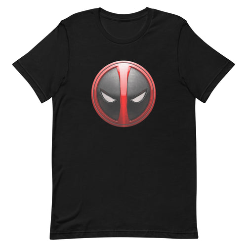 Deadpool logo printed pure cotton unisex t shirt