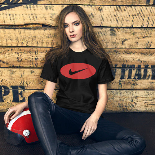Nike swoosh t shirt for women