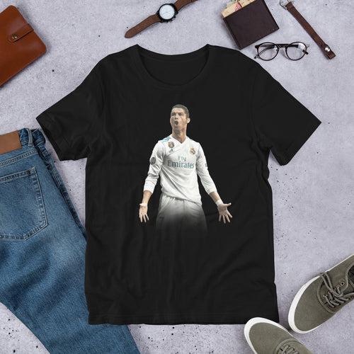 Ronaldo famous celebration printed t shirt for men