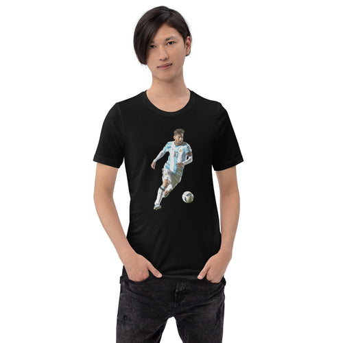 Leo Messi printed cotton t shirt for men