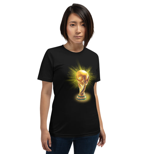 FIFA World Cup Trophy printed t shirt for women