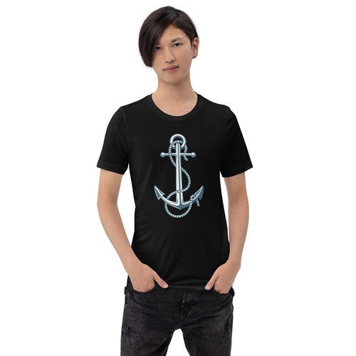 Naval Anchorage Navy T shirt for men