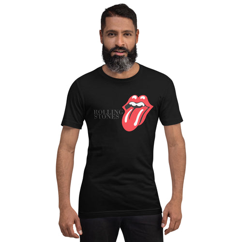 Rolling Stones Band logo t shirt for men