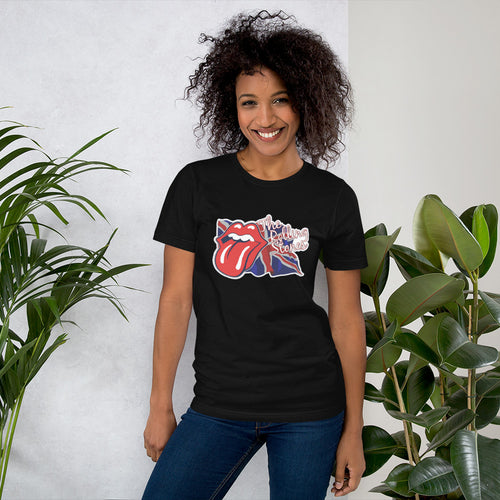 Vintage The Rolling Stones Music band t shirt for women