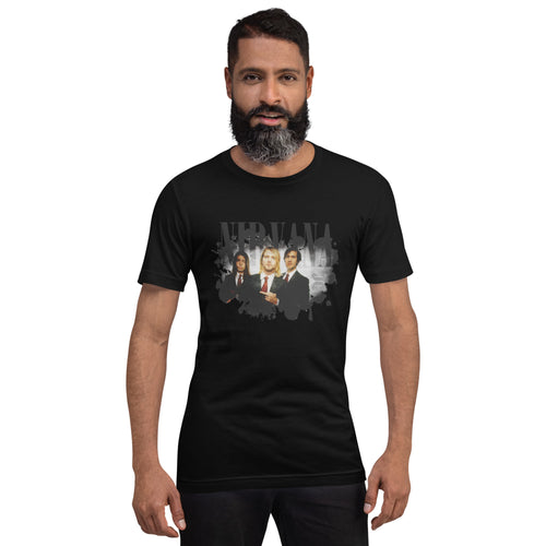 Nirvana Band Member t shirt for men