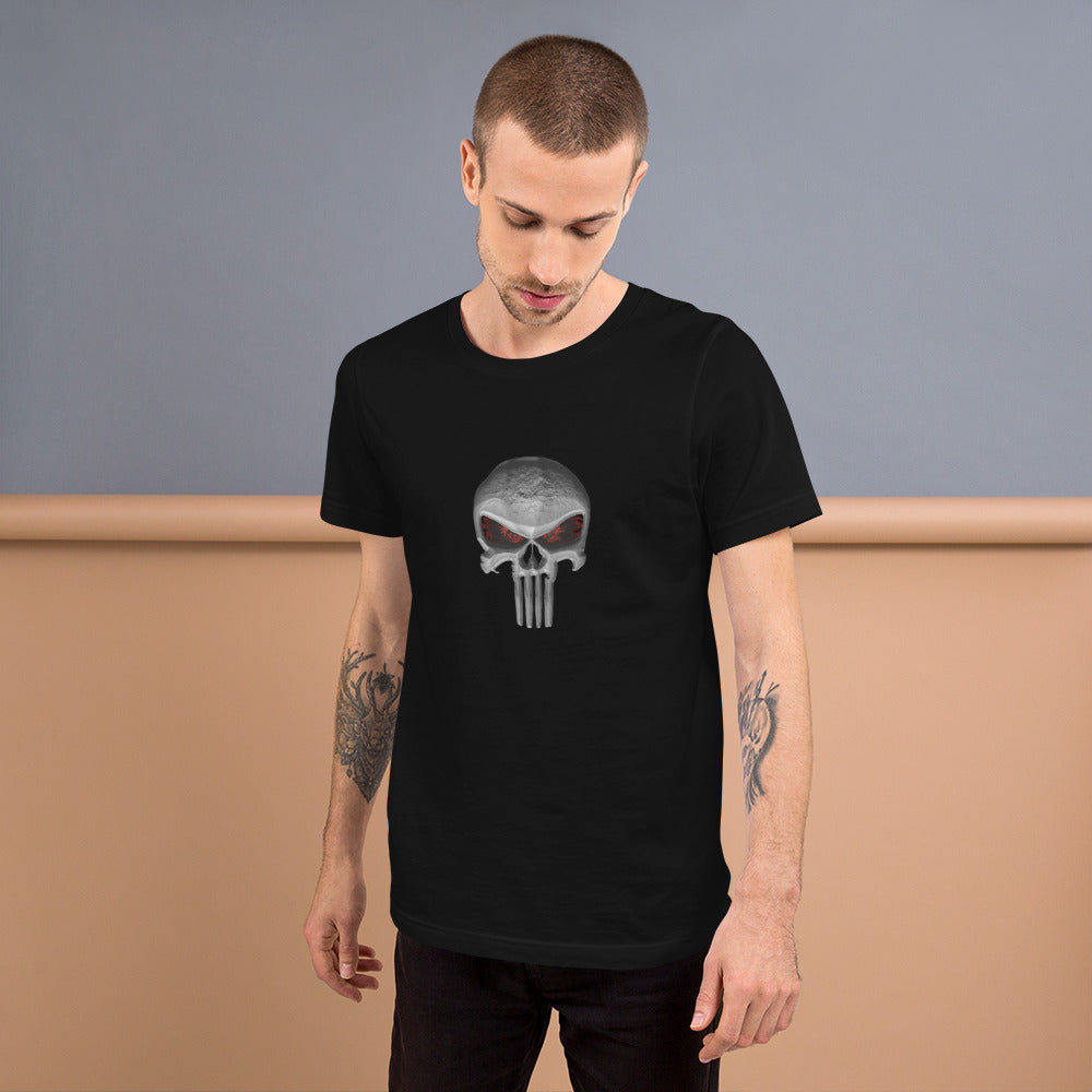 Men Punisher t shirt in pure cotton –
