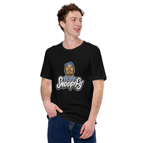 Rapper Snoop Dogg Snoopify t shirt for men