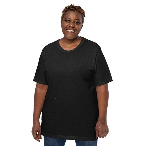 oversize black cotton t shirt for women