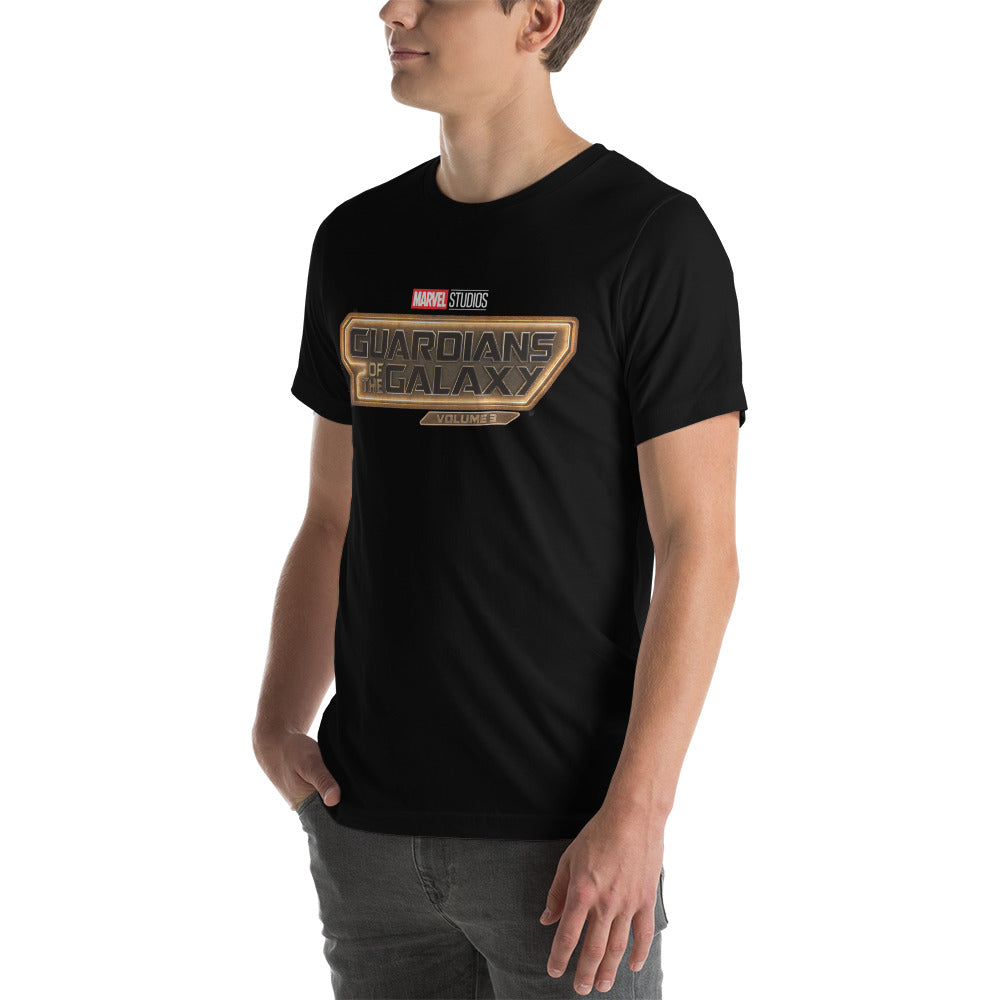New Guardian of the galaxy volume 3 logo t shirt for men