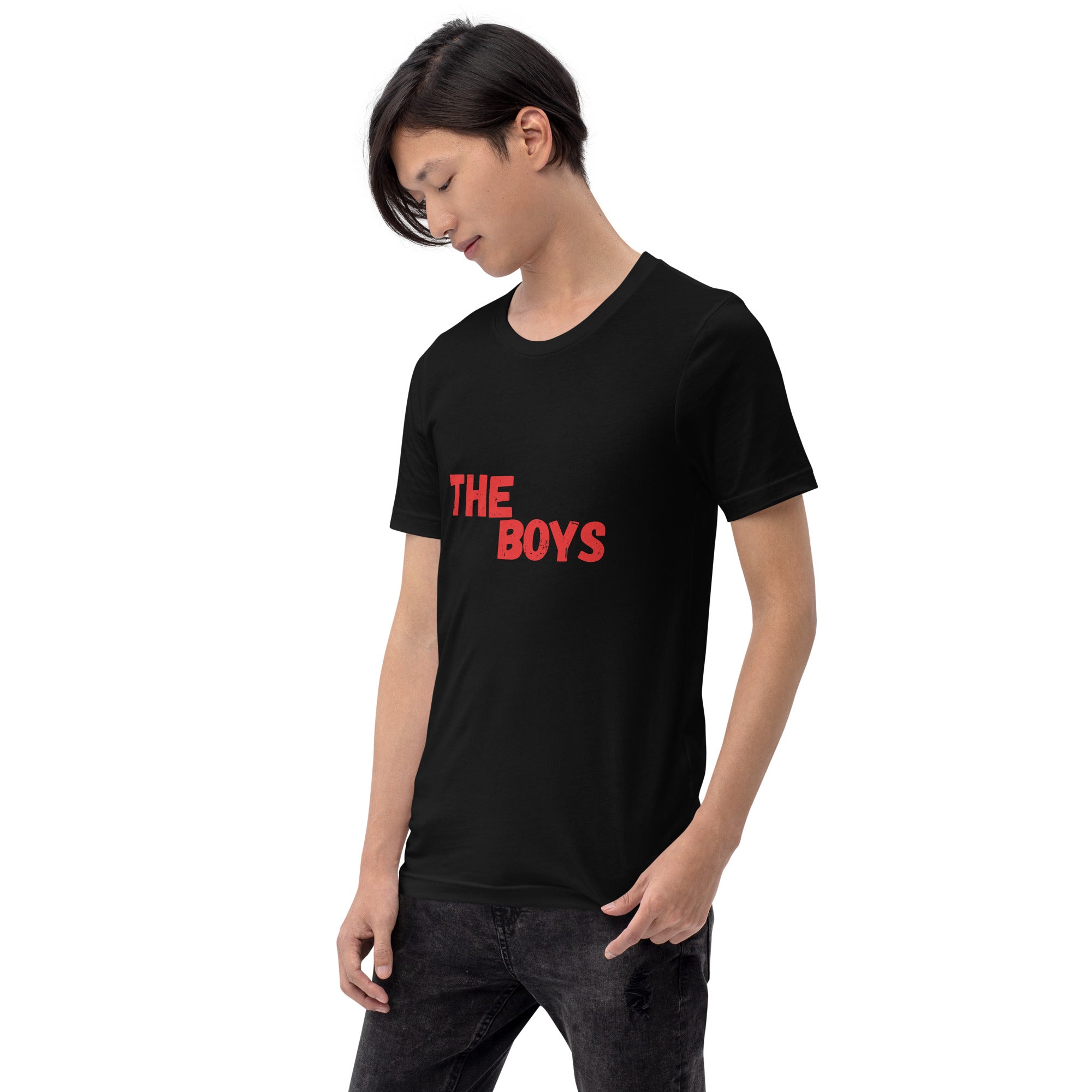 Amazon Original The Boys t shirt for men pure cotton in black and white