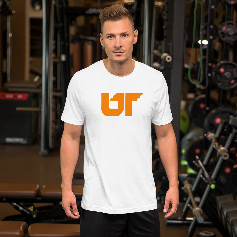 university of tennessee t shirts pure cotton in black and white color
