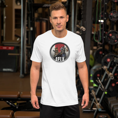 Apex Legends t shirt pure cotton half sleeve in black and white colours best quality
