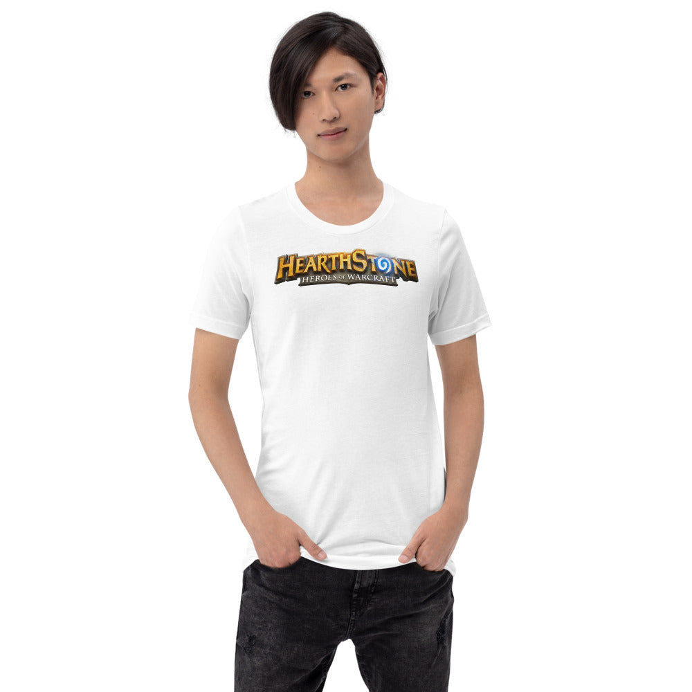 HearthStone t shirt for gaming lovers best quality in black and white colore half sleeve