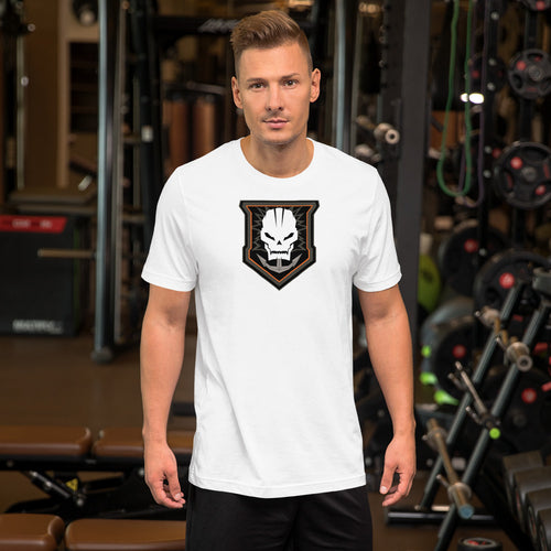 game call of duty t shirt best quality short sleeve in black and white colour