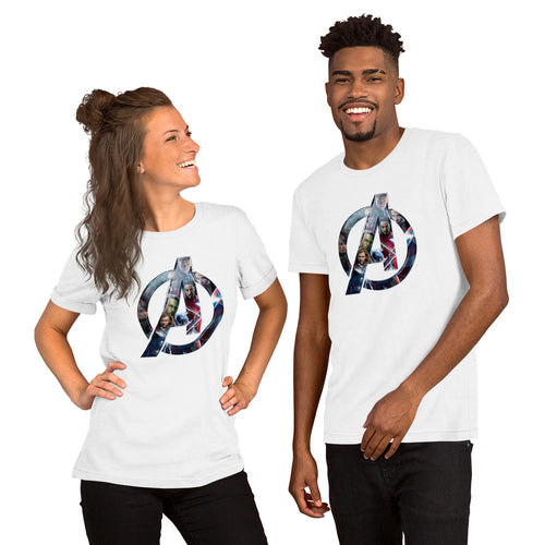 avengers logo t shirts unisex online buy great design half sleeve pure cotton