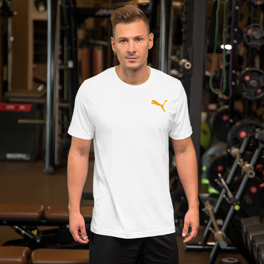 puma shirt for man | Branded t shirt puma t shirt half sleeve in black and white pure cotton all sizes