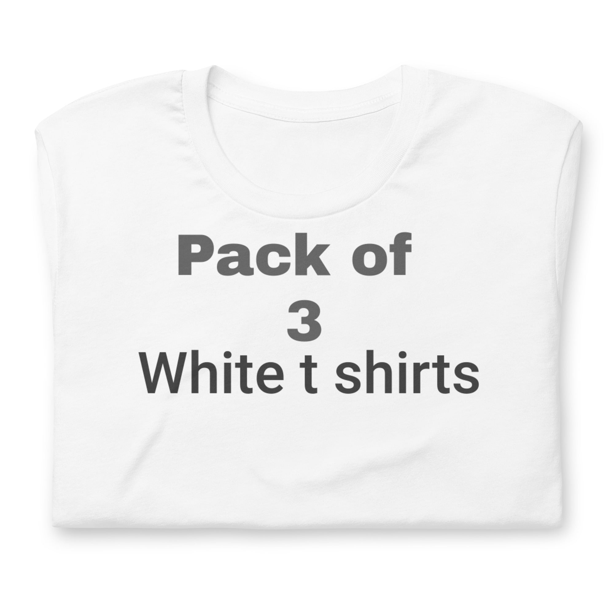 multipack white t shirt for men pack of 3