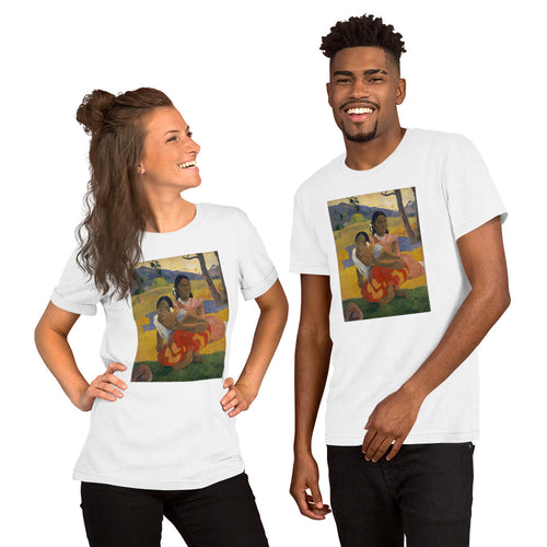 When Will You Marry by Paul Gauguin printed on t shirt