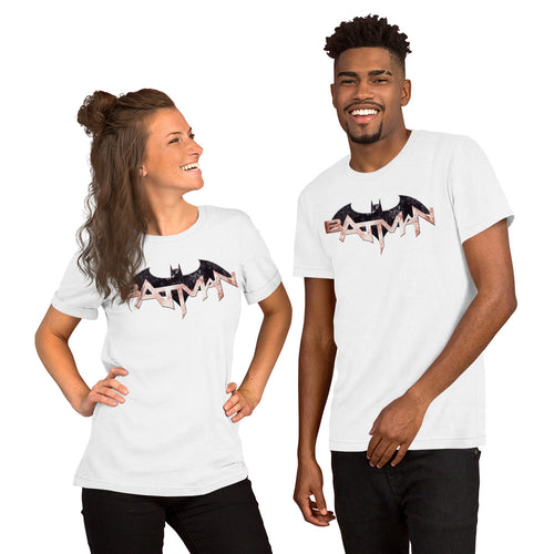 Batman t shirts in Pakistan pure cotton in black and white color customized print