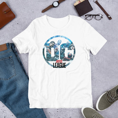 Justice League logo printed cotton t shirt best quality