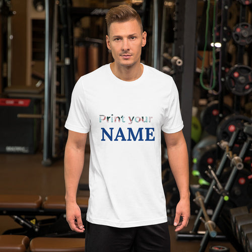 Customize Name shirts in pure cotton