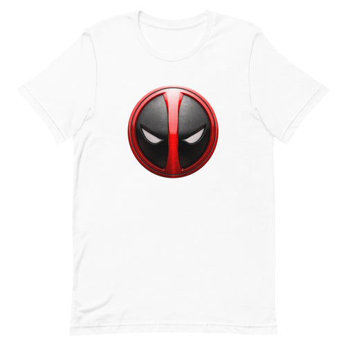 Deadpool logo printed pure cotton unisex t shirt
