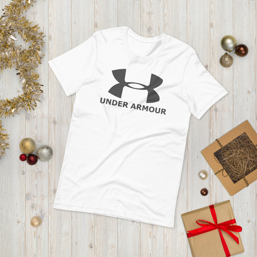 Under Armor logo printed t shits for sale online