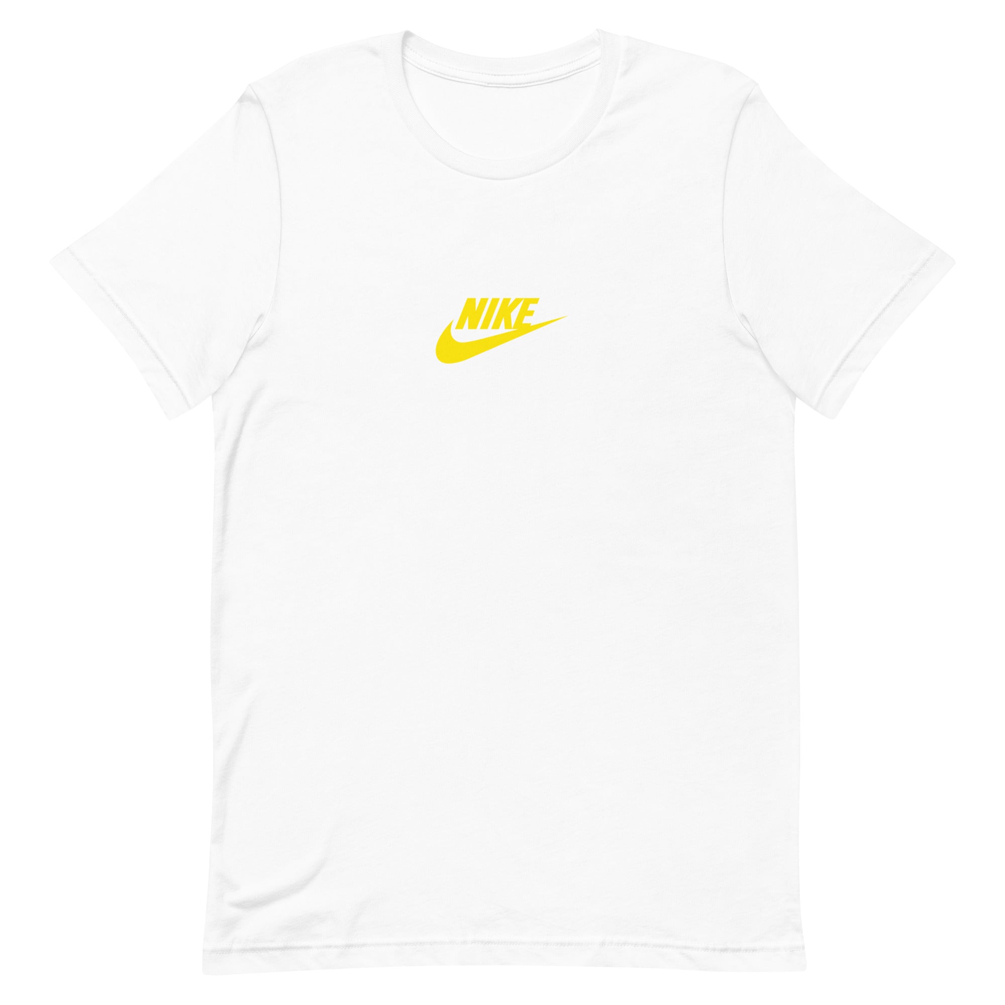 Nike logo cotton t shirt with small printed in center –