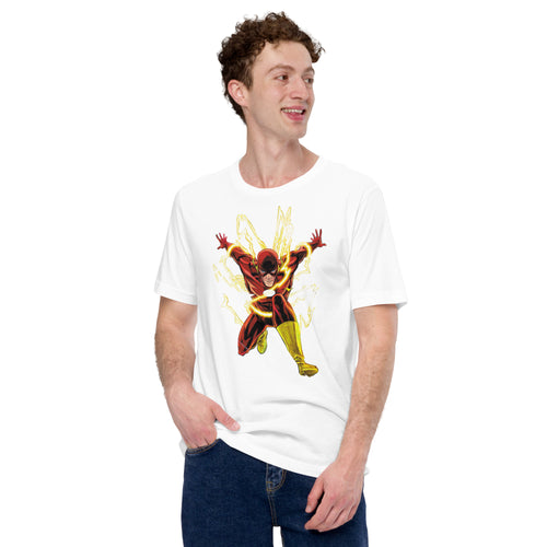 The Flash t shirt boy in black and white color