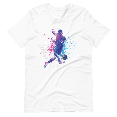 Colorful football t shirt for men and women