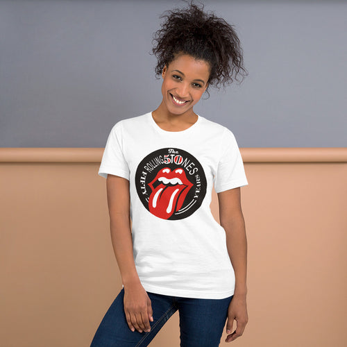 Music band Rolling Stones t shirt for women