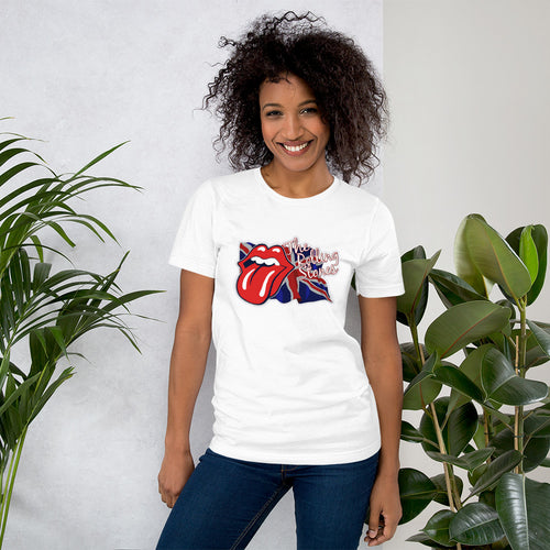 Vintage The Rolling Stones Music band t shirt for women