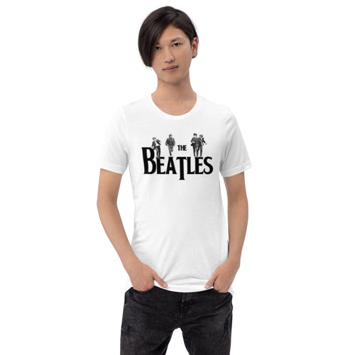 The Best Music Band The Beatles black and white shirts for men