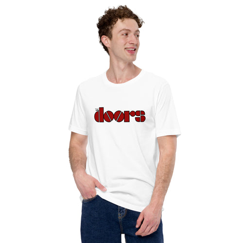 The Doors Rock Band cotton t shirt for men