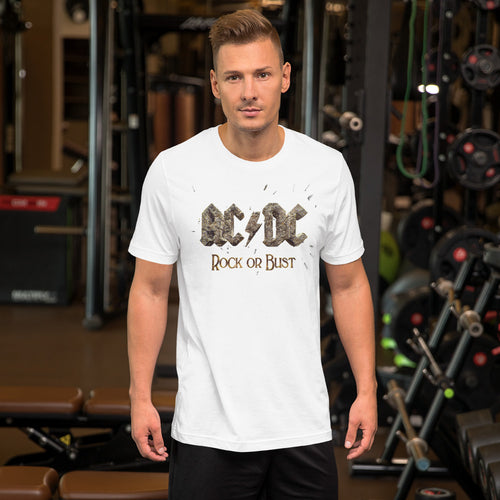 Rock Band ACDC t shirt for men