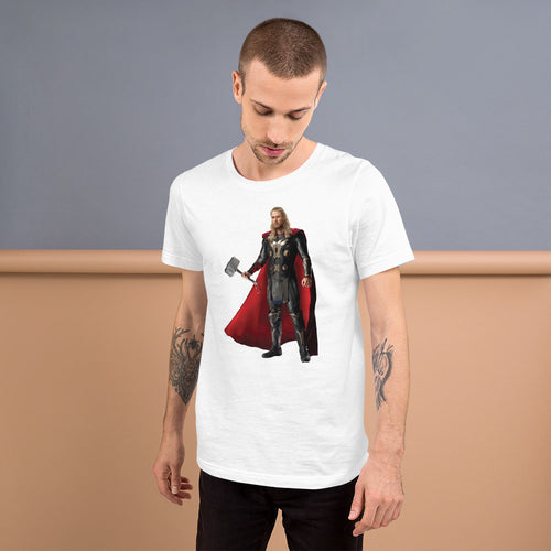 Thor with hammer t shirt for men
