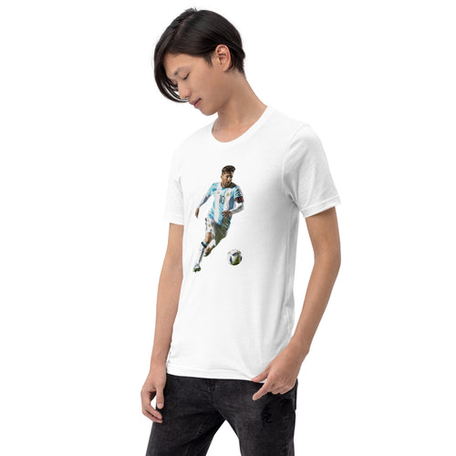 Leo Messi printed cotton t shirt for men